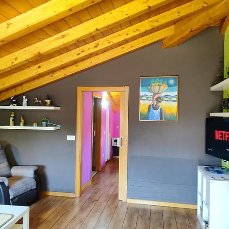 Tranquila Casita De Invitados En Vigo Con Chimenea Exterior foto